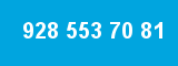 928 553 70 81